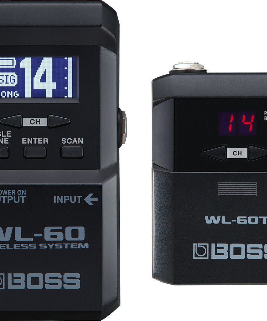 wireless guitar pedal board New Boss WL-60 Wireless System for Guitar Pedal Boards