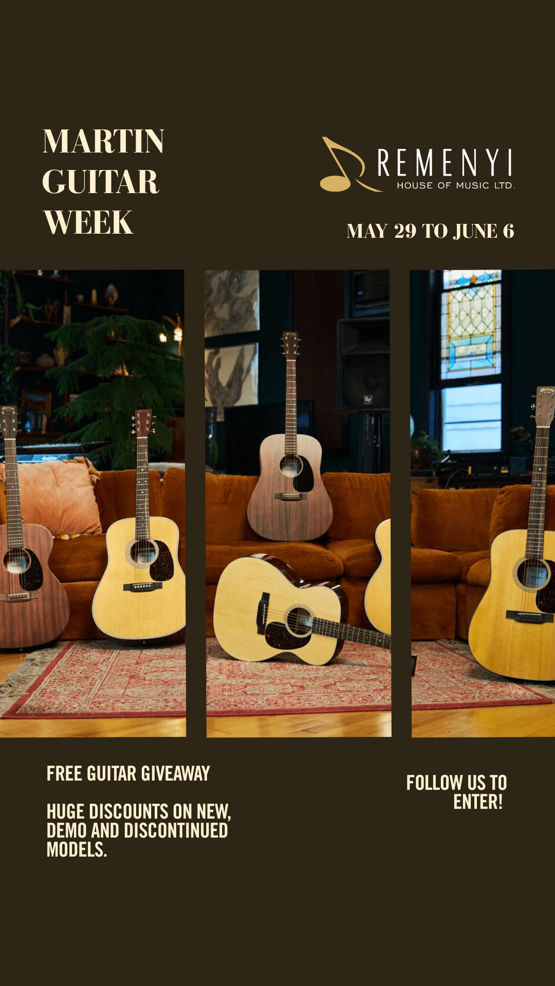 Martin Guitar Week 2026 - Remenyi House of Music