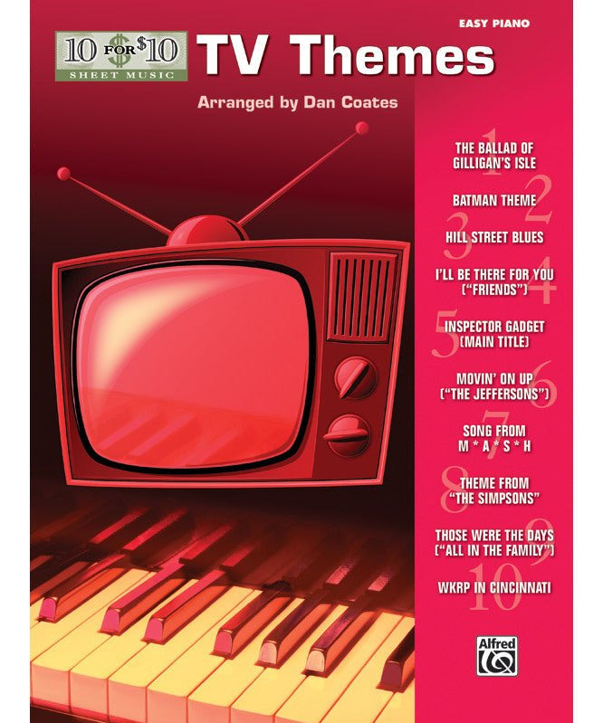 10 for 10 Sheet Music: TV Themes - Remenyi House of Music