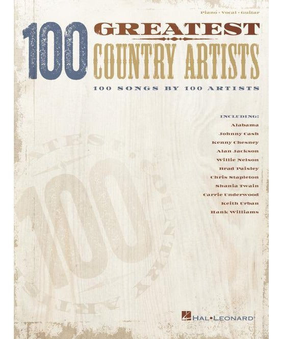 100 Greatest Country Artists - 100 Songs by 100 Artists - Remenyi House of Music