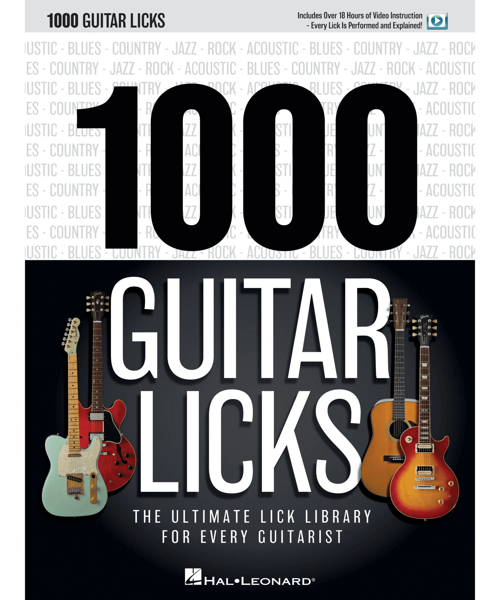 1000 Guitar Licks - Remenyi House of Music