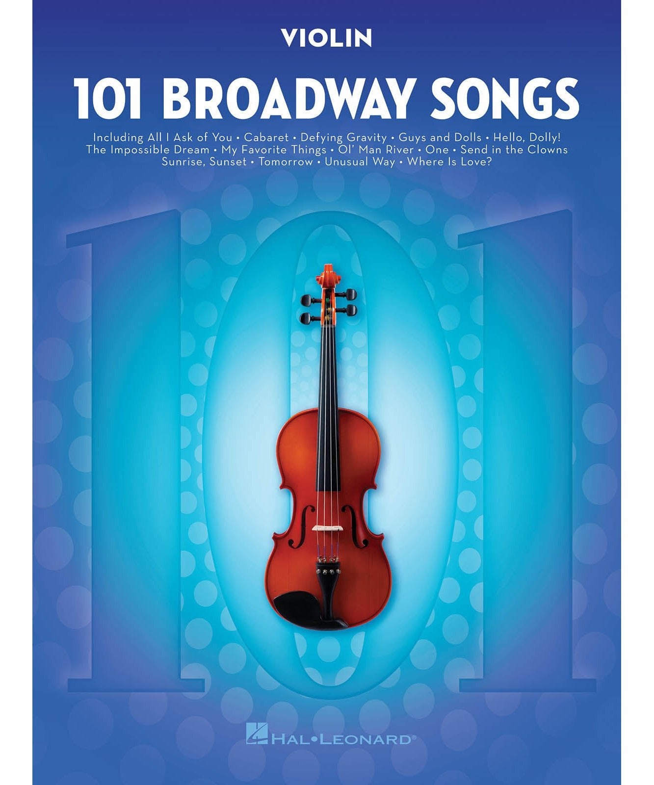 101 Broadway Songs for Violin - Remenyi House of Music