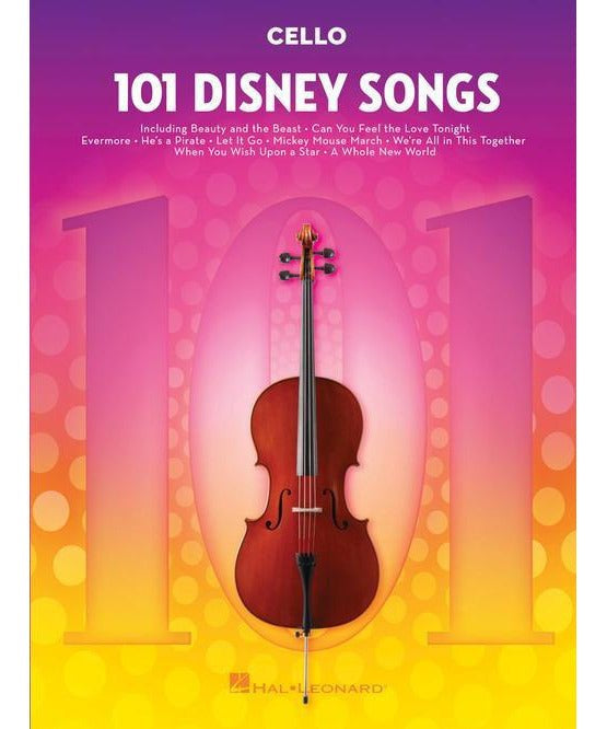 101 Disney Songs - Cello - Remenyi House of Music