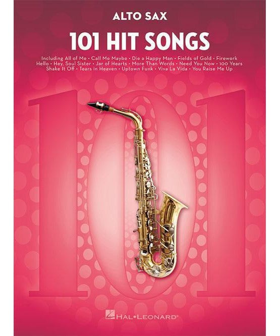 101 Hit Songs - Alto Sax - Remenyi House of Music