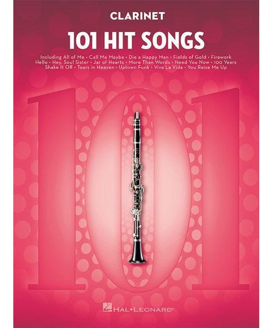 101 Hit Songs - Clarinet - Remenyi House of Music