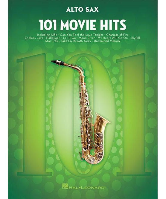 101 Movie Hits for Alto Sax - Remenyi House of Music