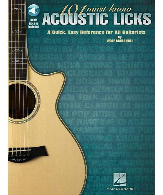 101 Must - Know Acoustic Licks - Remenyi House of Music