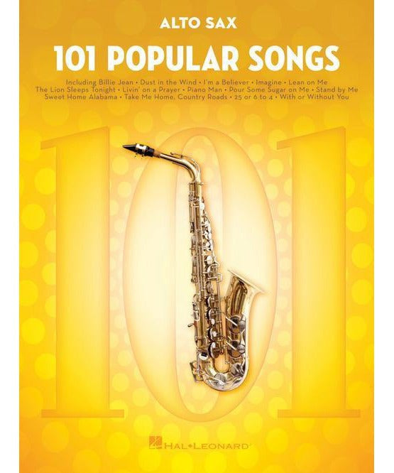 101 Popular Songs - Alto Sax - Remenyi House of Music