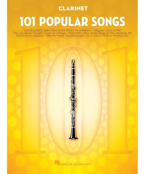 101 Popular Songs - Clarinet - Remenyi House of Music