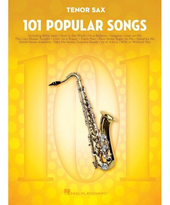 101 Popular Songs - Tenor Sax - Remenyi House of Music