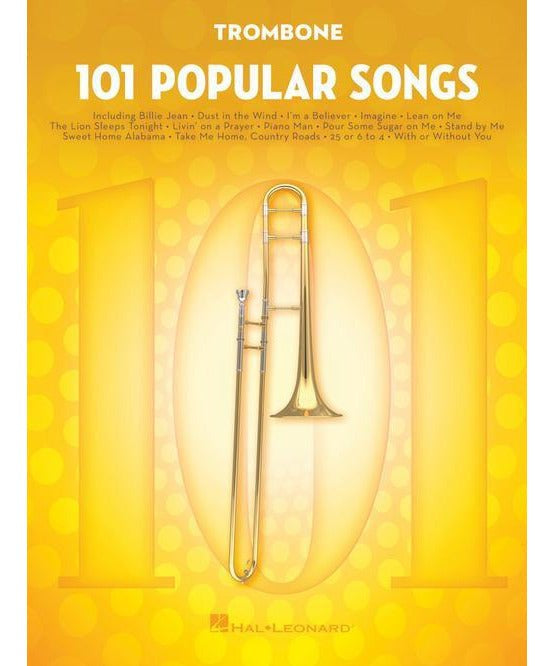 101 Popular Songs - Trombone - Remenyi House of Music