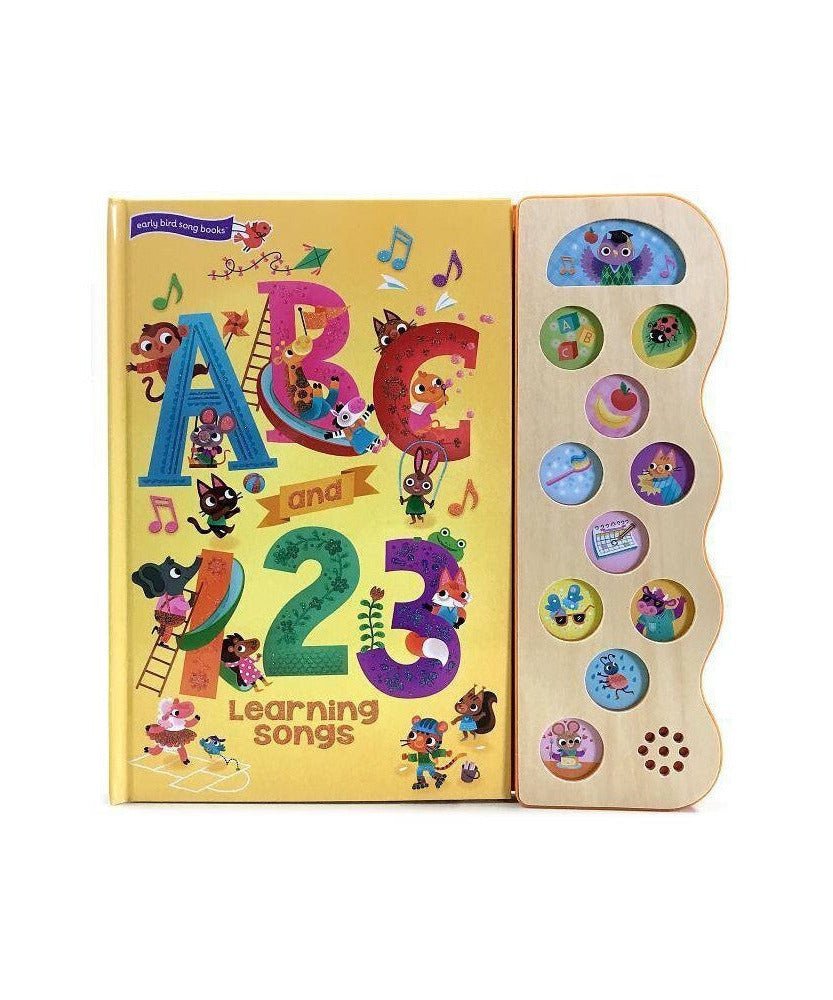 11 Button Sound Book: ABC and 123 Learning Songs (Board Book) - Remenyi House of Music