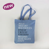 Henle Canvas Bag, Inside Pocket With Zipper, Two Handles