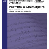 RCM 2026 Official Examination Papers: Level ARCT Harmony & Counterpoint