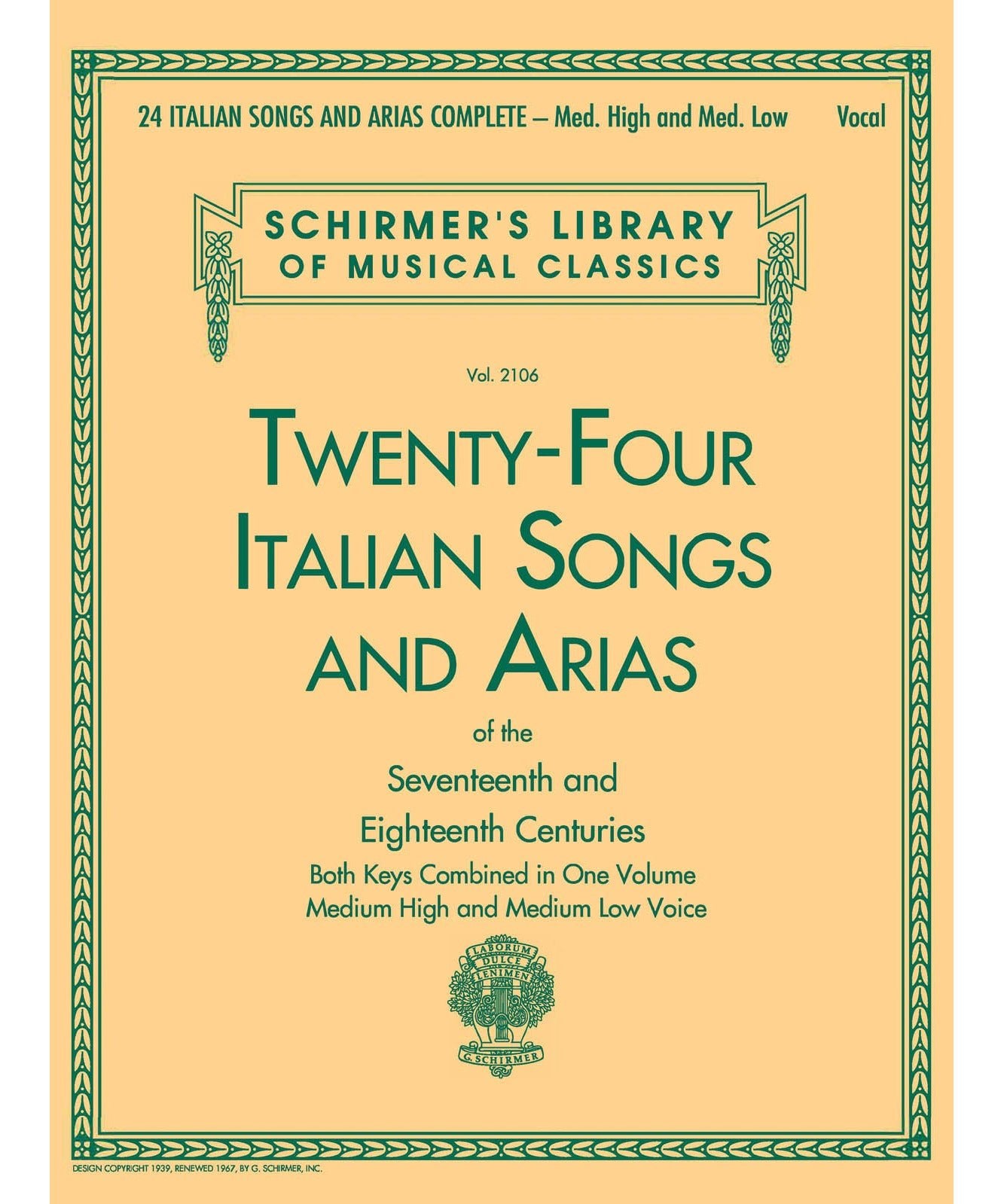 24 Italian Songs & Arias Complete - Remenyi House of Music