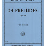 24 Preludes, Op. 38: Piano Solo Broché – 1 juillet 1985 - Remenyi House of Music