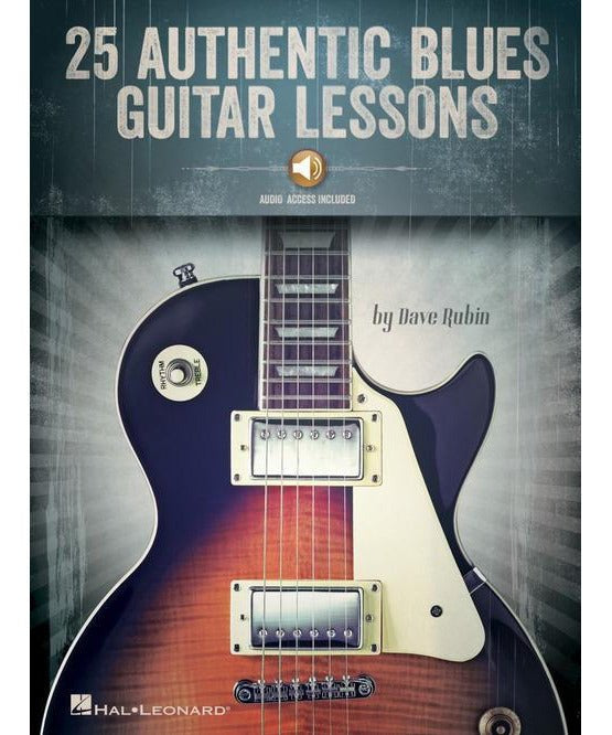 25 Authentic Blues Guitar Lessons (with Online Audio) - Remenyi House of Music