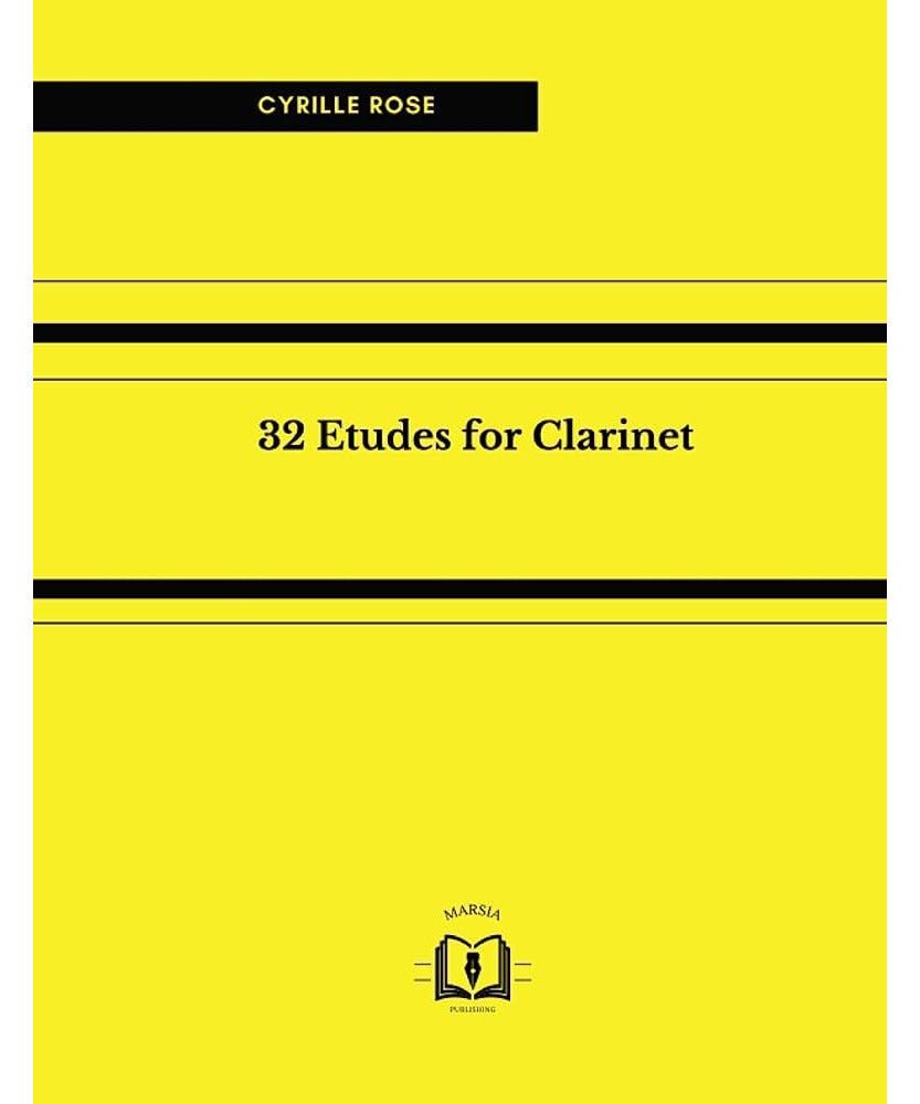 32 Etudes for Clarinet (Rose, Cyrille) - Remenyi House of Music