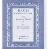 371 Harmonized Chorales and 69 Chorale Melodies with Figured Bass - Remenyi House of Music