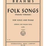 42 Folk Songs (G. & E.): Volume I Low - Remenyi House of Music