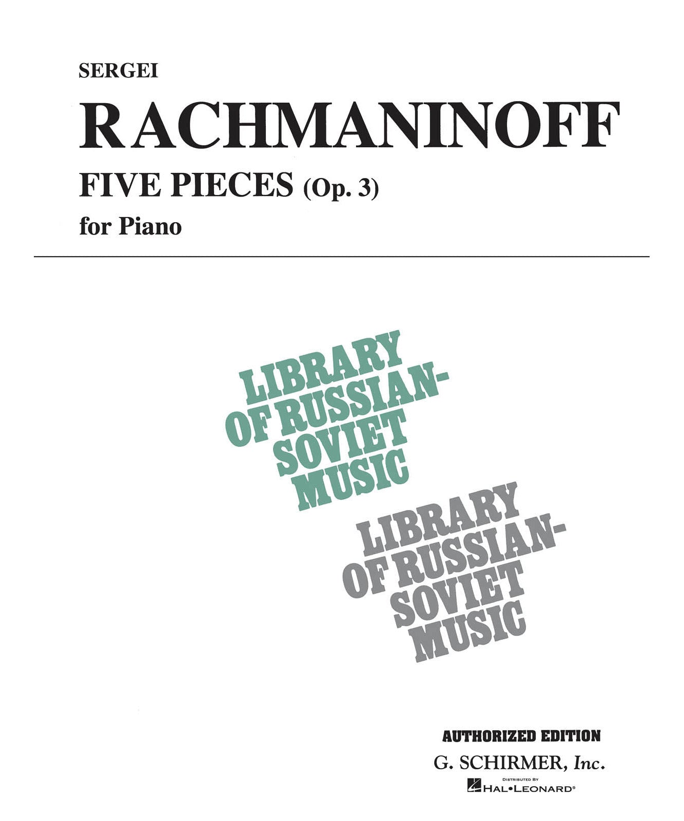 5 Pieces, Op. 3 (VAAP Edition) - Remenyi House of Music