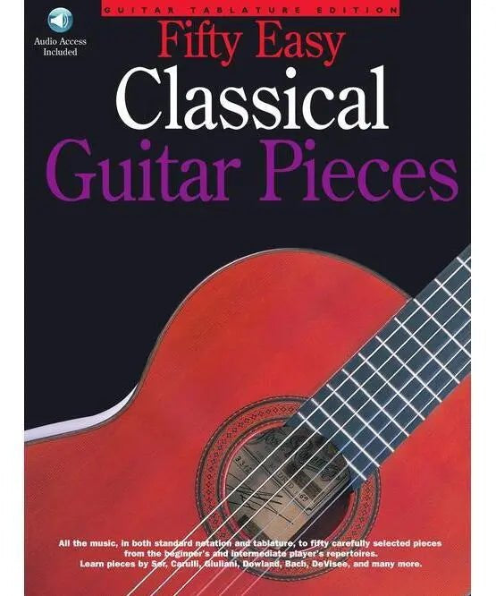 50 Easy Classical Guitar Pieces - Remenyi House of Music