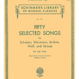 50 Selected Songs by Schubert, Schumann, Brahms, Wolf & Strauss - Remenyi House of Music