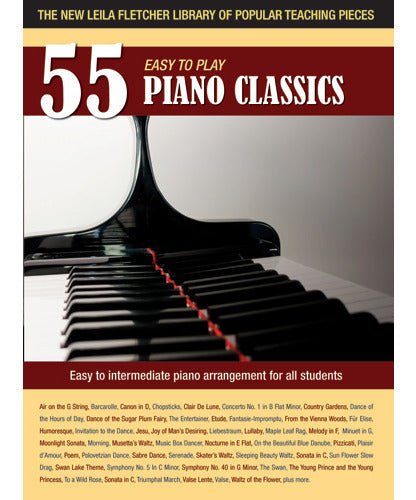 55 Easy To Play Piano Classics - Remenyi House of Music