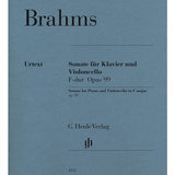 Brahms, J. - Sonate en fa majeur op. 99 pour piano et violoncelle