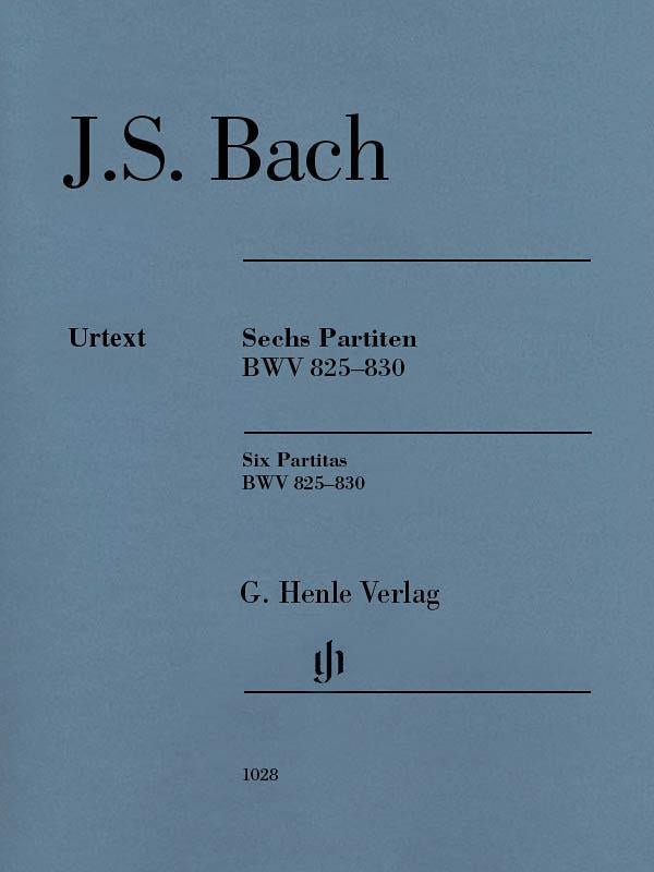 6 Partitas BWV 825 - 830 (Edition Without Fingering) - Remenyi House of Music