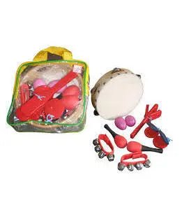 6 Piece Kids Percussion Set with Carrying Case - Remenyi House of Music