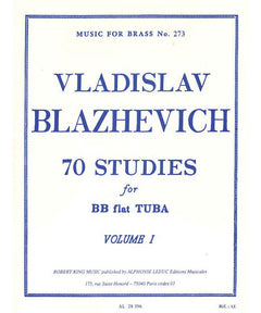 70 Studies for Bb Tuba - Volume I - Remenyi House of Music