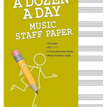 A Dozen a Day - Music Staff Paper - Remenyi House of Music