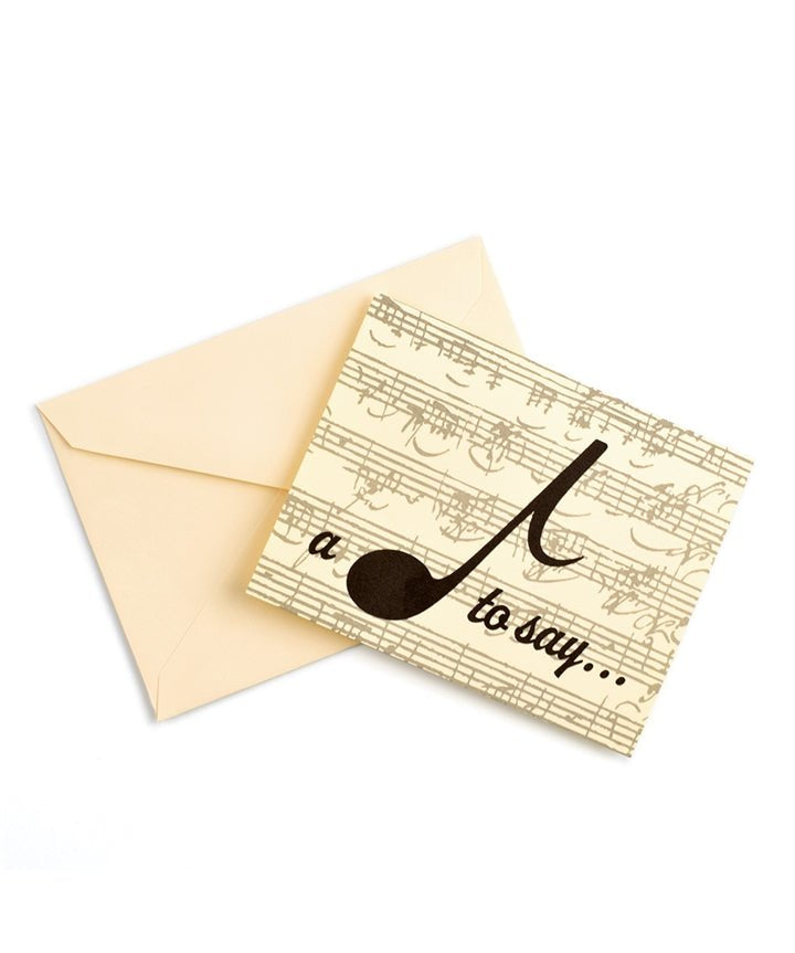 A Note to Say Boxed Stationery - Remenyi House of Music