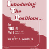 Présentation des positions pour violon - ﻿﻿Volume 1