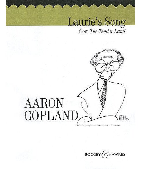 Aaron Copland: Laurie's Song from The Tender Land (soprano/piano) - Remenyi House of Music