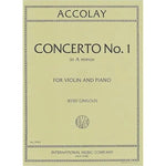 Accolay, J.B. - Violin Concerto No. 1 in A minor, Op 12 - Remenyi House of Music