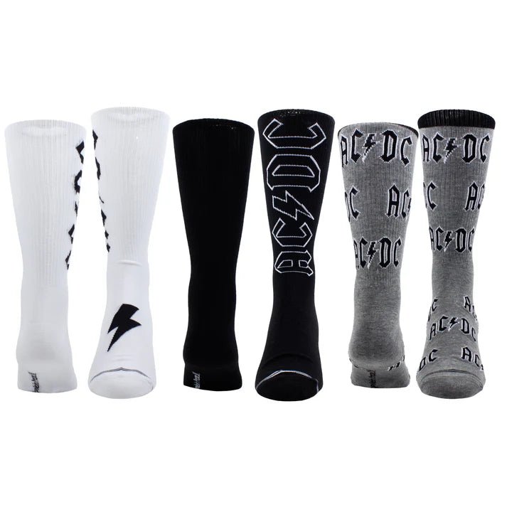 AC/DC 3 Pair Socks Gift Box - Remenyi House of Music