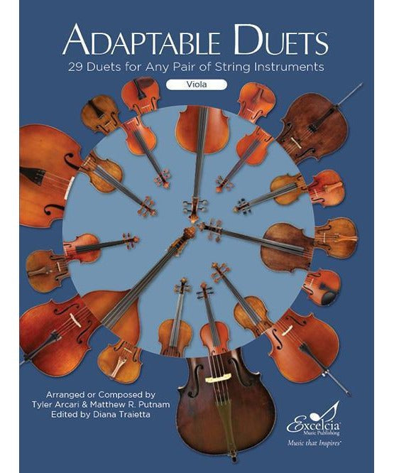 Adaptable Duets For Strings - Viola - Remenyi House of Music