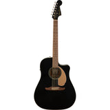 Fender Redondo Player Guitar, Walnut Fingerboard, Jetty Black