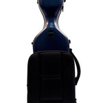 Aileen Cello - Shaped Violin Case - Blue Purple - Remenyi House of Music