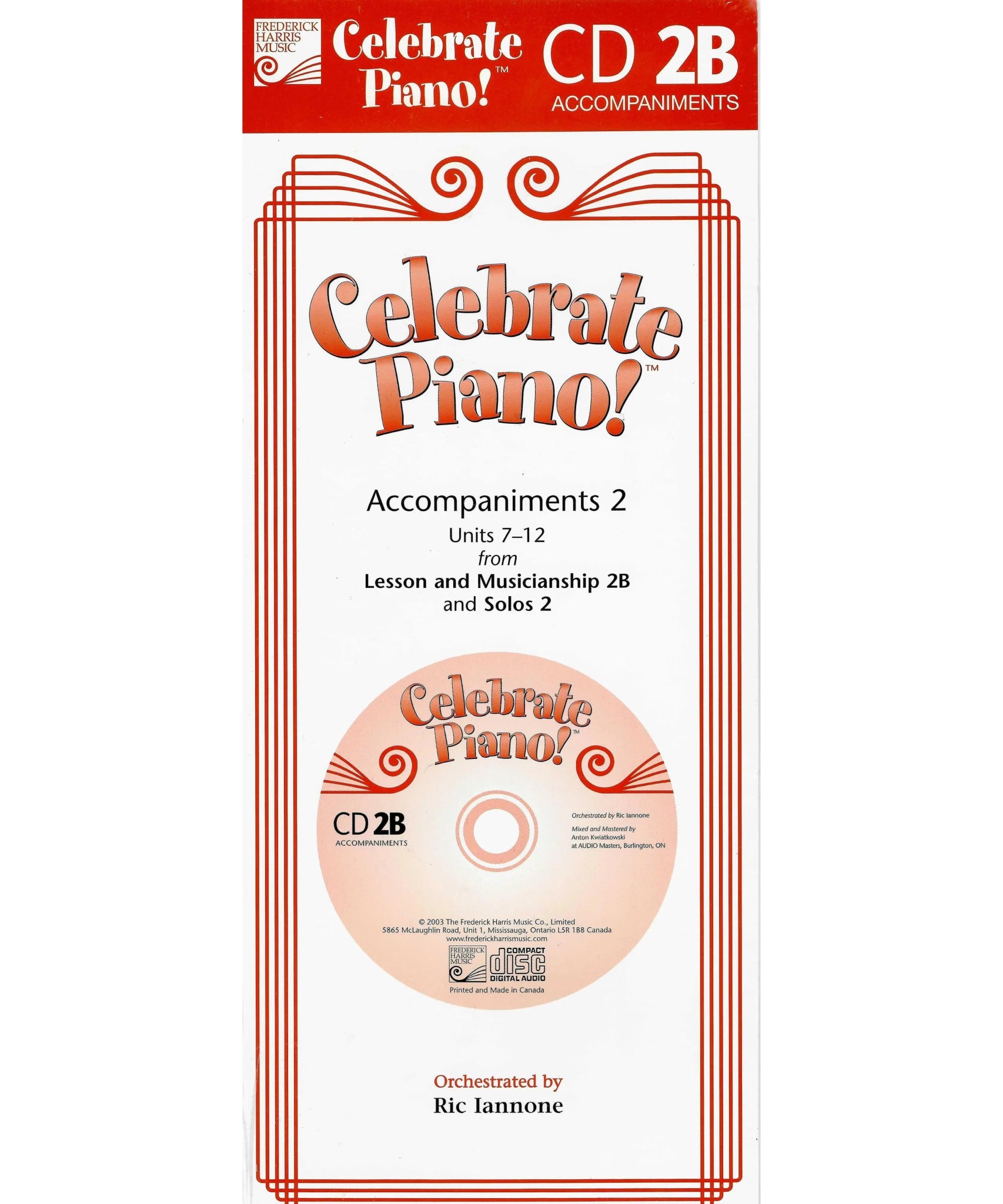 Albergo/Kolar/Mrozin - Celebrate Piano 2B CD Accompaniments - Remenyi House of Music