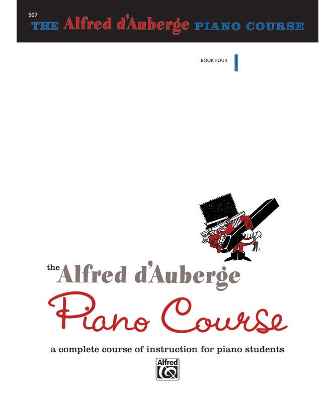 Alfred D'Auberge Piano Course Lesson Book 4 - Remenyi House of Music
