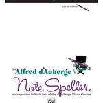 Alfred d'Auberge Piano Course: Note Speller Book 2 - Remenyi House of Music