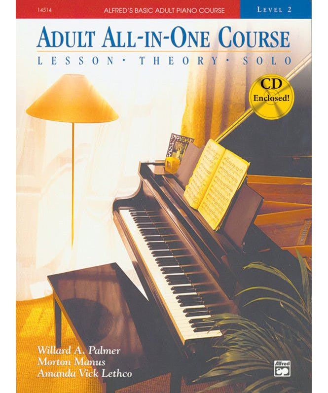 Alfred's Basic Adult All - In - One Course - Book 2 - Remenyi House of Music