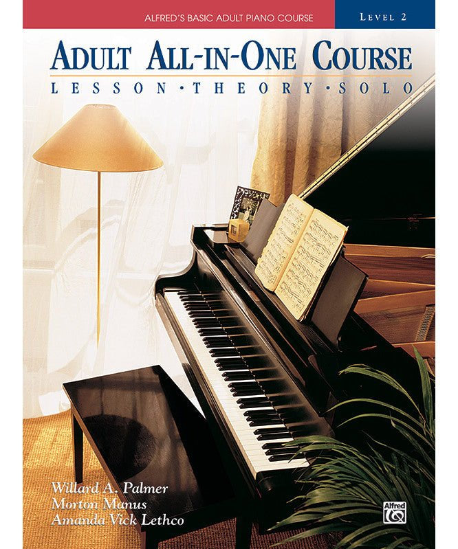 Alfred's Basic Adult All - in - One Course, Book 2 - Remenyi House of Music