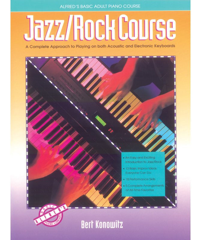 Alfred's Basic Adult Jazz/Rock Course - Remenyi House of Music