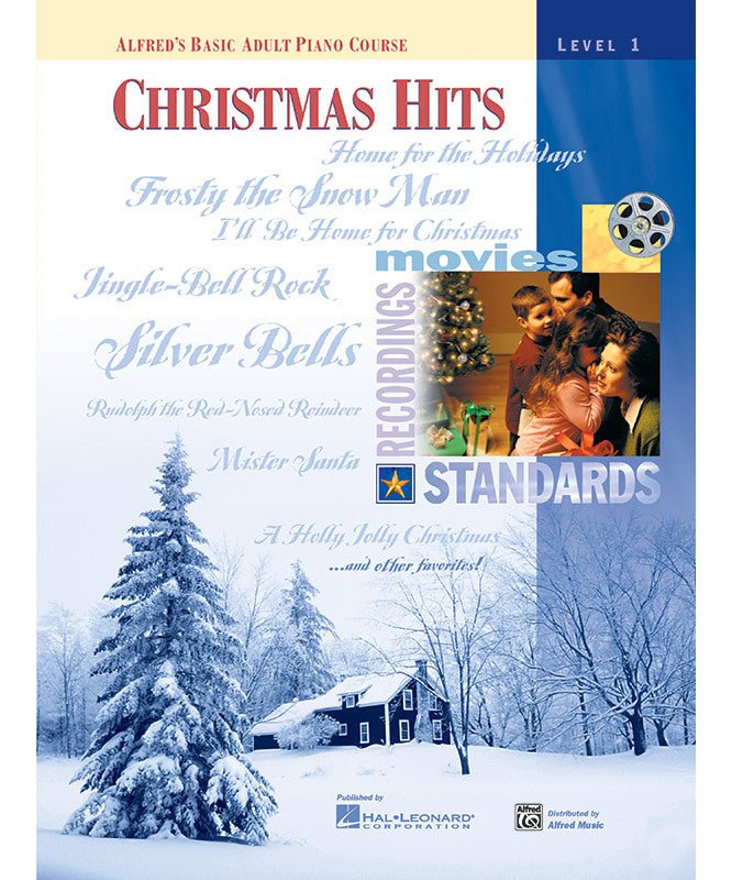 Alfred's Basic Adult Piano Course: Christmas Hits Book 1 - Remenyi House of Music