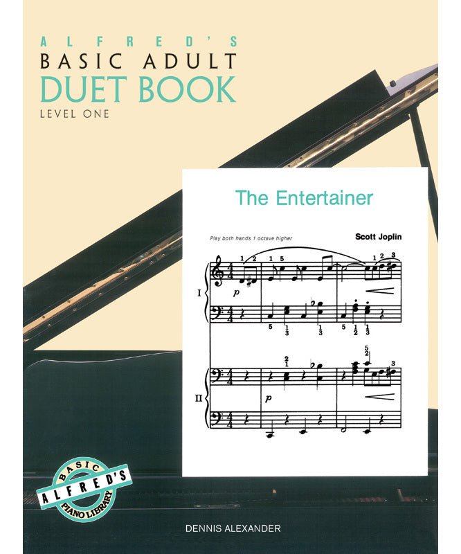 Alfred's Basic Adult Piano Course: Duet Book 1 - Remenyi House of Music