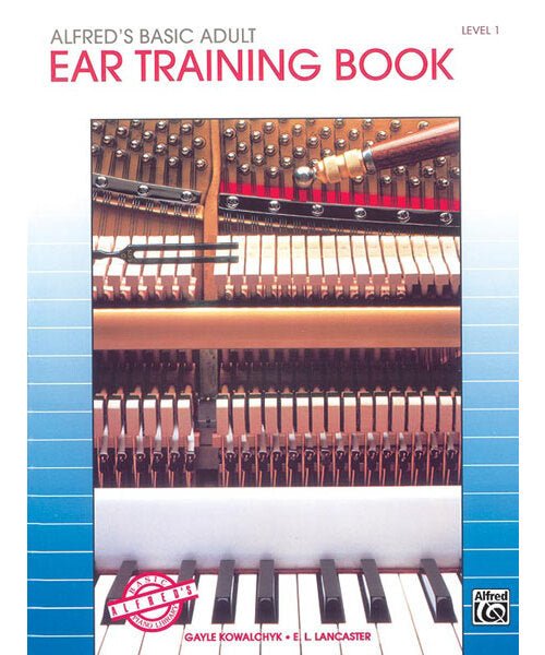 Alfred's Basic Adult Piano Course: Ear Training Book 1 - Remenyi House of Music